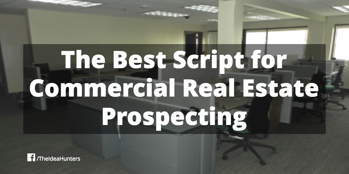 script for commercial real estate prospecting