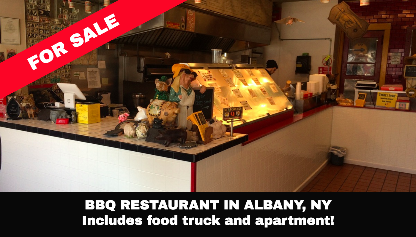 restaurant food truck apartment for sale Albany NY