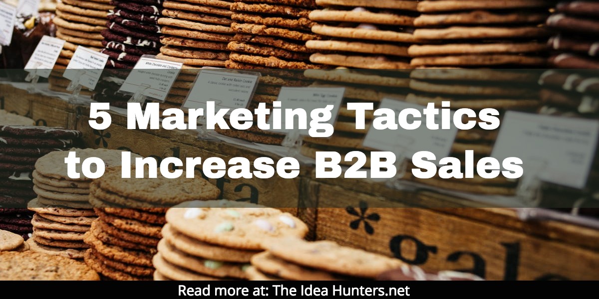 5 Marketing Tactics to Increase B2B Sales
