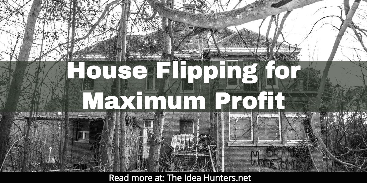 House Flipping for Maximum Profit