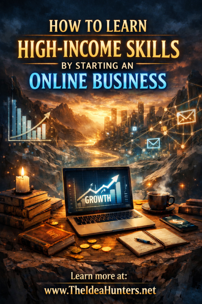 Learn High Income Skill How to Learn High-Income Skills by Starting an Online Business - The ...